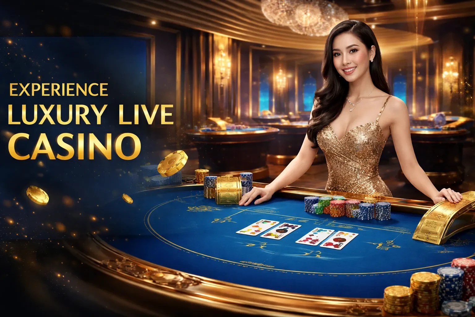 Không gian game bài qq888 với bàn chơi bài hiện đại
